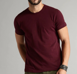 Maroon Smart T-shirt