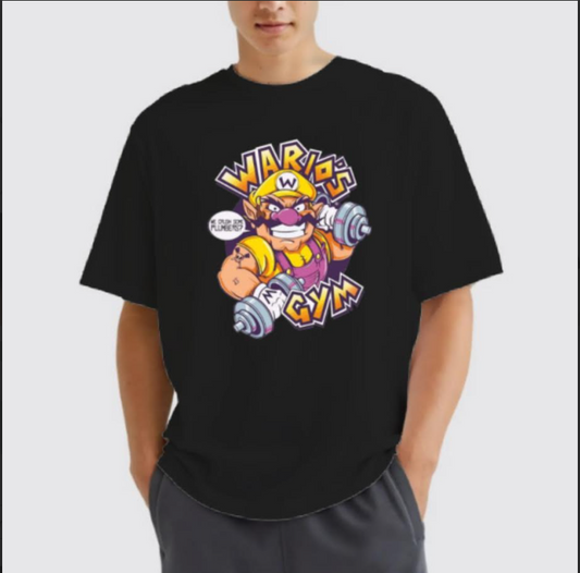 Men's Gym's Printed  T-shirt